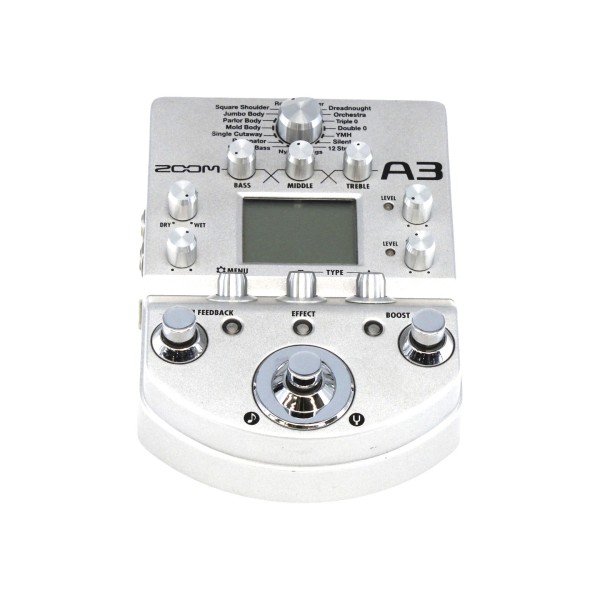 Zoom A3 Acoustic Multi-Effects Pedal - Secondhand at Gear4music