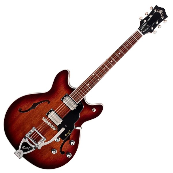 Guild Starfire I Double Cut Vibrato, California Burst