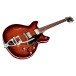 Guild Starfire I Double Cut Vibrato, California Burst - angled shot