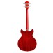 Guild Starfire I Bass, Cherry Red - back