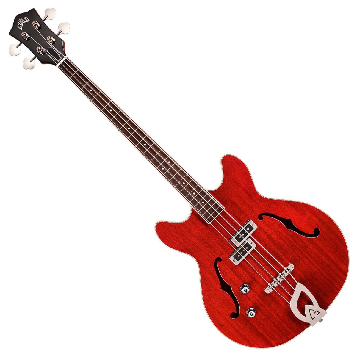 Guild Starfire I Bass Left Handed Cherry Red