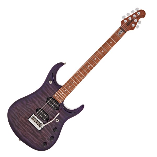 ギター MUSIC MAN JP15 Purple nebula quilt Music Man JP15 Quilt Top, Purple Nebula at Gear4music