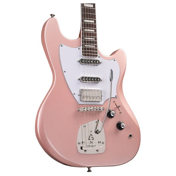 Guild Surfliner Deluxe, Rose Quartz Metallic - body