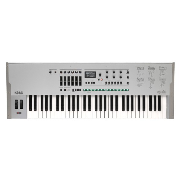 Korg Opsix SE, Platinum - Top