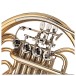 Yamaha YHR-567 Double French Horn, Gold Brass Detachable Bell 2
