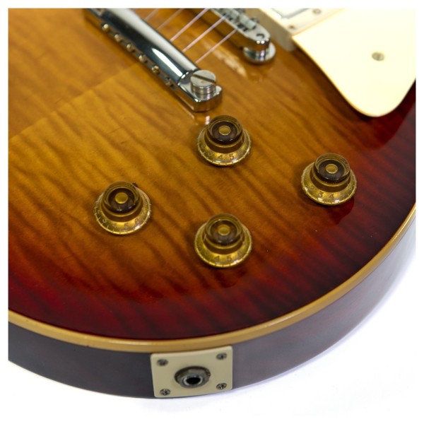 Gibson Custom 1959 Les Paul Standard Reissue Ultra Light Aged, Factory Burst #952016 - controls