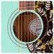 Gibson Hummingbird Standard, Southwestern Turquoise - preamp controls
