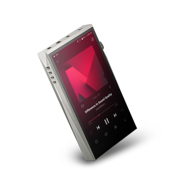 Astell&Kern A&ultima SP3000T, Silver  -front lean 