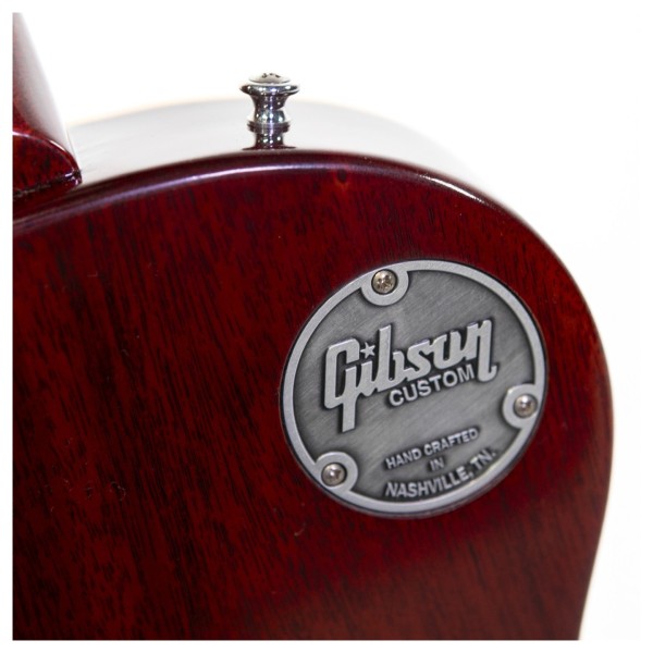 Gibson Custom 1960 Les Paul Standard Reissue VOS, Iced Tea #04590 - Custom Shop badge