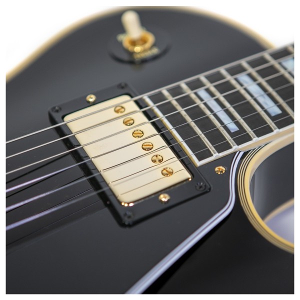 Gibson Custom 1968 Les Paul Custom Reissue, Ebony #501948 - neck pickup