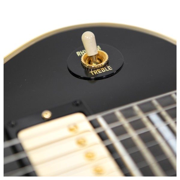 Gibson Custom 1968 Les Paul Custom Reissue, Ebony #501948 - pickup selector