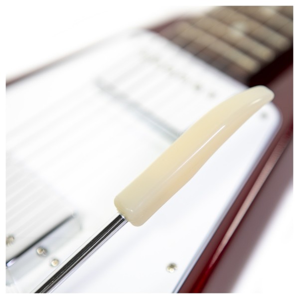 Gibson Custom 1967 Mahogany Flying V Maestro Vibrola VOS, Sparkling Burgundy #300307 - vibrato arm