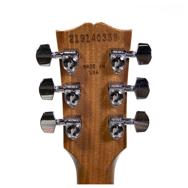 Gibson Kirk Hammett Greeny Les Paul Standard, Greeny Burst - back of headstock