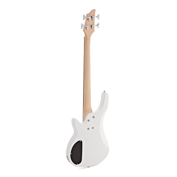 3/4 Chicago Bass Guitar White, 15W Bass Amp & Accessory Pack