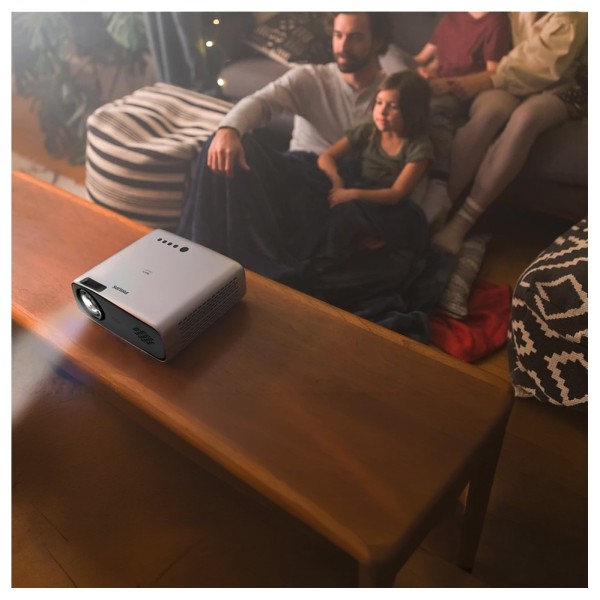 Philips NeoPix Ultra 2TV+ 1080p Full HD Smart Projector - lifestyle 2 
