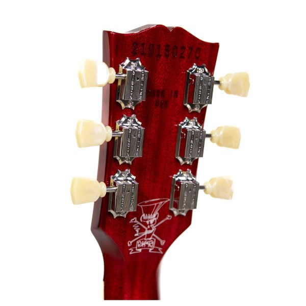 Gibson Slash Les Paul Standard, Appetite Amber #219150270 - back of headstock