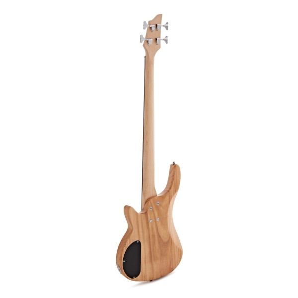 Chicago Bass Guitar Natural, 15W Bass Amp & Accessory Pack