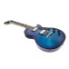 Gibson Les Paul Standard 50s Figured Top, Blueberry Burst #232550145 - reverse angled shot