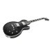 Gibson Mark Morton Les Paul Modern Quilt, Translucent Ebony Burst Satin #216250016 - angled shot