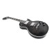 Gibson Mark Morton Les Paul Modern Quilt, Translucent Ebony Burst Satin #216250016 - reverse angled shot
