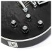 Gibson Mark Morton Les Paul Modern Quilt, Translucent Ebony Burst Satin #216250016 - controls