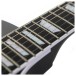 Gibson Mark Morton Les Paul Modern Quilt, Translucent Ebony Burst Satin #216250016 - fretboard