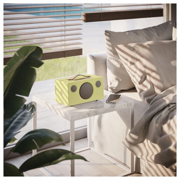 Audio Pro C5 MKII W Multiroom Speaker, Classic Yellow - lifestyle 