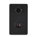 Yamaha HS3 Monitors, Black (Pair) - Right Speaker, Rear