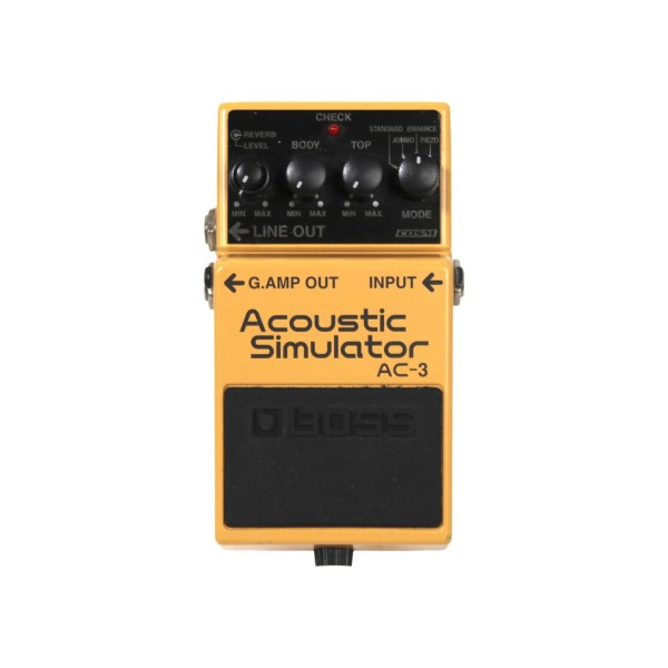 Boss AC-3 Acoustic Simulator Pedal - Secondhand at Gear4music