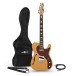Knoxville Semi-Hollow Electric Guitar by Gear4music, Butterscotch