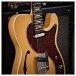 Knoxville Semi-Hollow Electric Guitar by Gear4music, Butterscotch