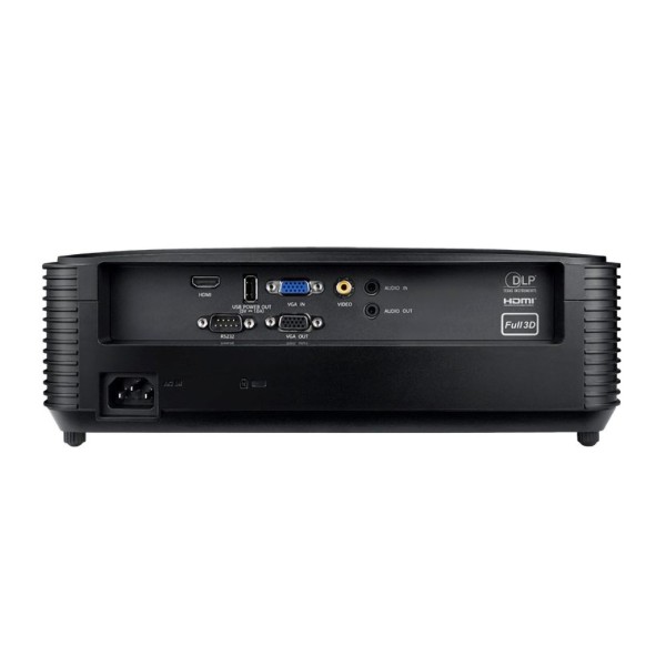 Optoma H190X DLP WXGA Projector - rear 