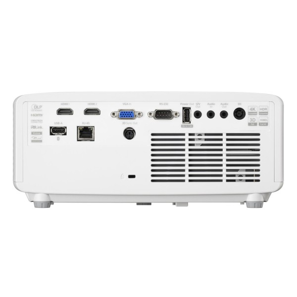 Optoma HZ151X DLP Laser 1080p Full HD Projector rear 