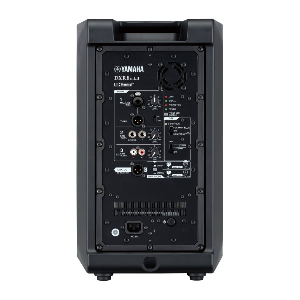 Yamaha DXR8mkII Back Panel