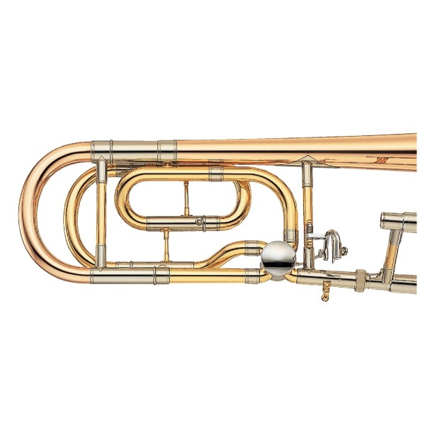Yamaha YBL-822 Xeno Custom Bass Trombone, Gold Brass Bell 2