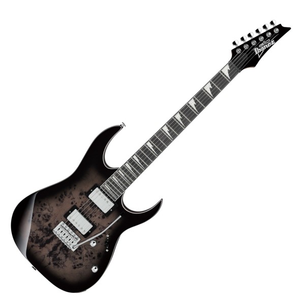 Ibanez GRG220PA1, Transparent Brown Black Burst