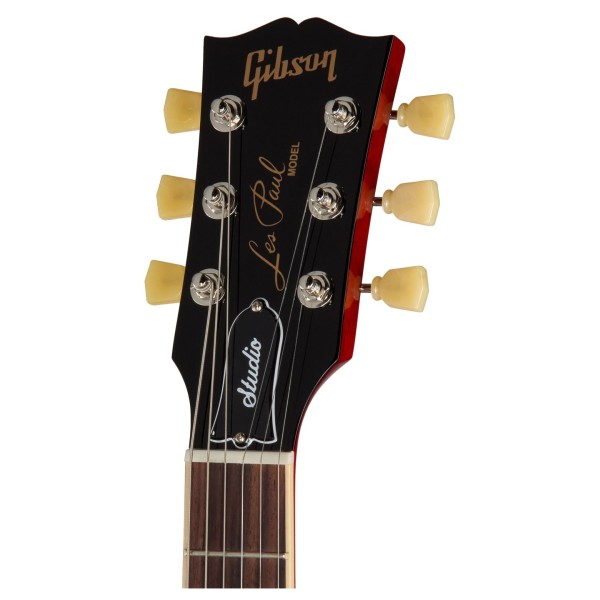 Gibson Les Paul Studio Double Trouble, Dirty Lemon Burst - headstock