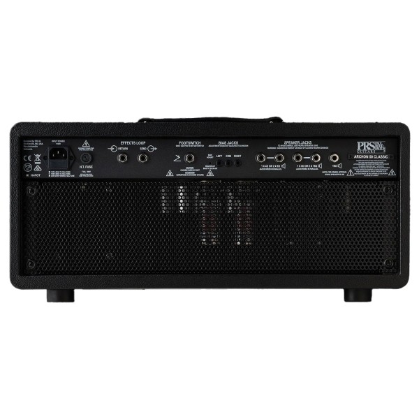 PRS Archon Classic 50W Two Channel Head - back