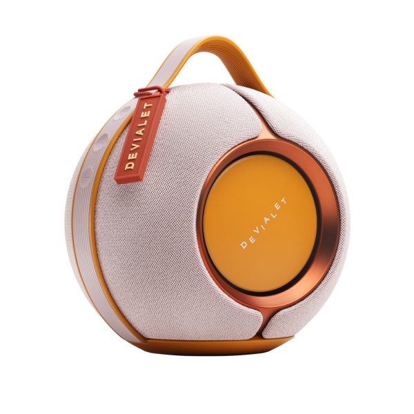 Devialet Mania Portable Wireless Speaker with Cocoon Case, Rose Bloom - main 