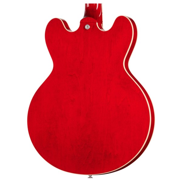Gibson ES-335 60s, Sixties Cherry - back of body