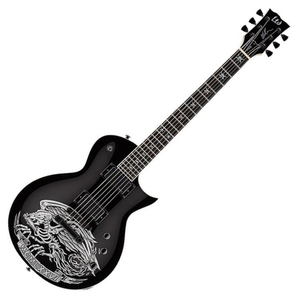 ESP LTD WA-Warbird Will Adler Signature, Black Satin