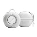 Devialet Mania Portable Wireless Speaker with Cocoon Case, White Mist - with case 