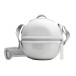 Devialet Mania Portable Wireless Speaker with Cocoon Case, White Mist - case 