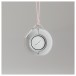 Devialet Mania Portable Wireless Speaker with Cocoon Case, White Mist - lifestyle hanging 