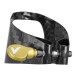 Vandoren Carbon Alto Sax Ligature and Cap, Gold Hardware 2