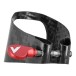 Vandoren Carbon Alto Sax Ligature and Cap, Red Hardware 2