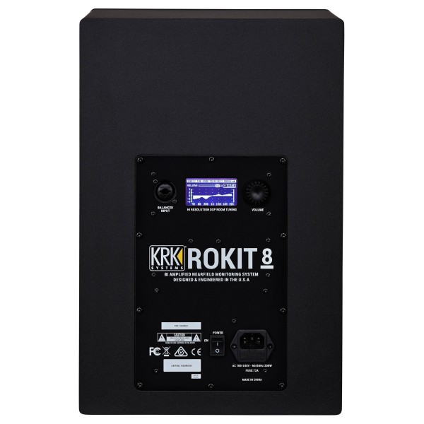 KRK ROKIT RP8 G4 Studio Monitor Back