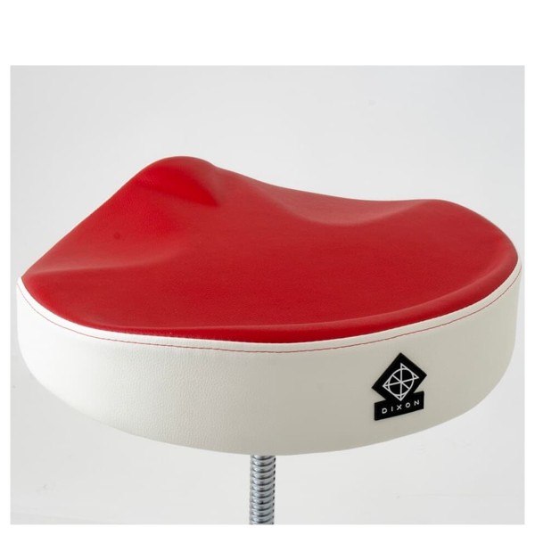 Dixon PSN-13RW Motorcycle Throne, Red & White