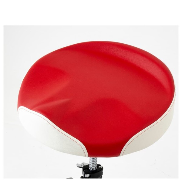 Dixon PSN-13RW Motorcycle Throne, Red & White