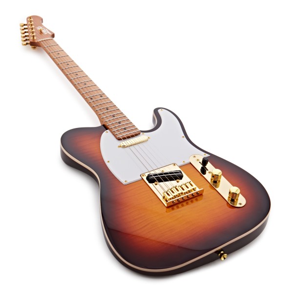 Jet Guitars JT600 Roasted Maple, Tobacco Burst